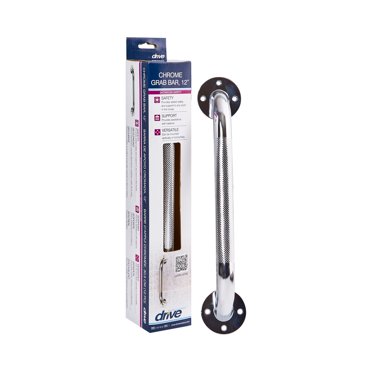 12 Inch Stainless Steel Shower Grab Bar – Non-Slip Safety Handle For Bathroom, Stairs & More | Supports 500 Lbs