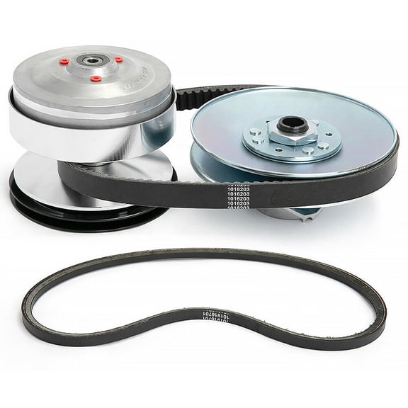 Drive Driven Clutch 2 Belt Sets for Club Car Golf Cart DS 1997-up Precedent 2004-up