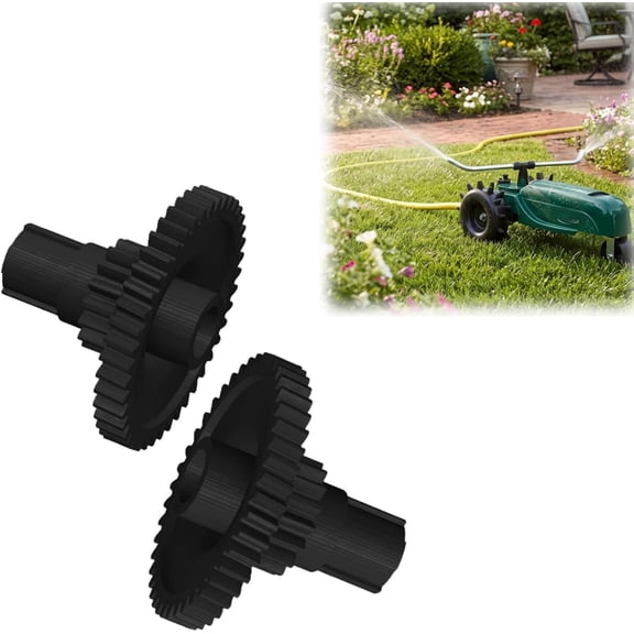 Drive Gear Replacement Compatible with Orbit Traveling Sprinkler 2 Pack | Replacement Gear for Lawn Irrigation Tractors, Restores Smooth Movement and Supports Outdoor Garden Watering Maintenance