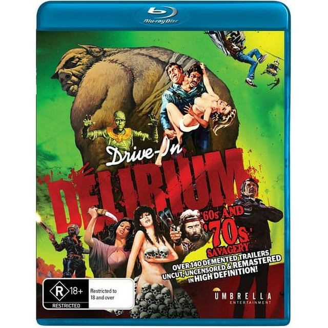 DriveIn Delirium Hi Def Hysteria 60s & 70s Savagery (Bluray