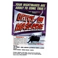 thumbnail image 1 of Drive In Massacre Movie poster Metal Sign 8inx 12in Metal Print 8x12 Square Adults Poster Time, 1 of 3