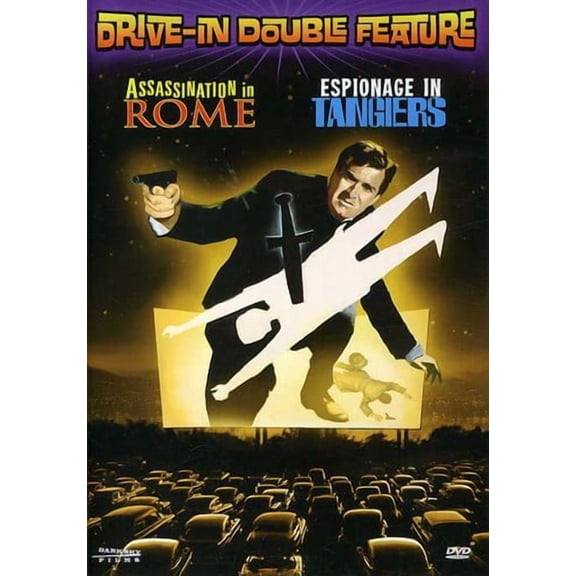 Drive-In Movie Double Feature: Assassination in Rome / Espionage in Tangiers