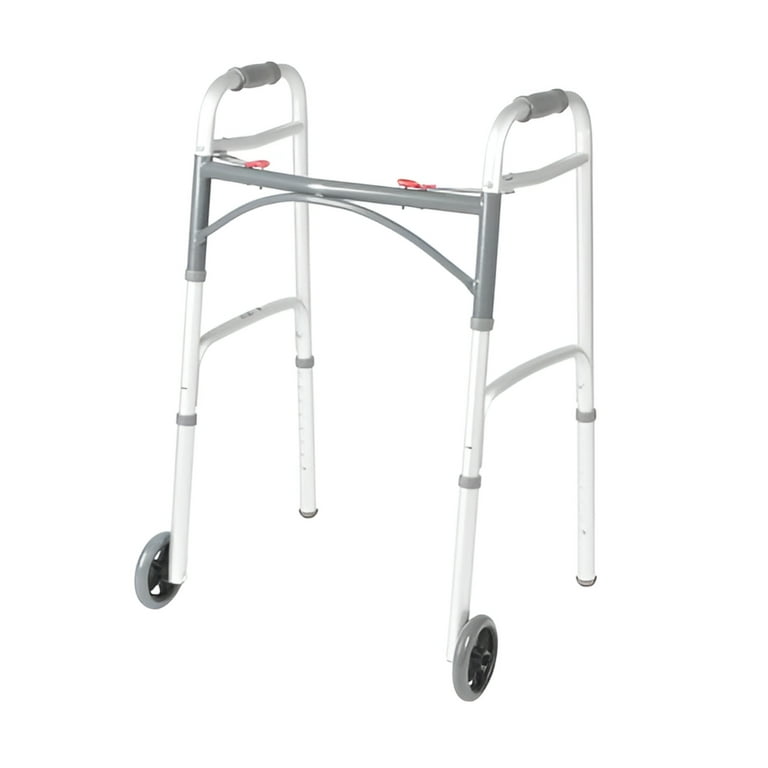 Drive Medical Lightweight Deluxe Folding Walker for Seniors