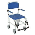 thumbnail image 1 of Drive Medical Aluminum Rehab Shower Commode Chair with 5-in Casters, 1 of 1