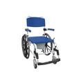 thumbnail image 1 of Drive Medical Aluminum Shower Mobile Commode Transport Chair, 1 of 4