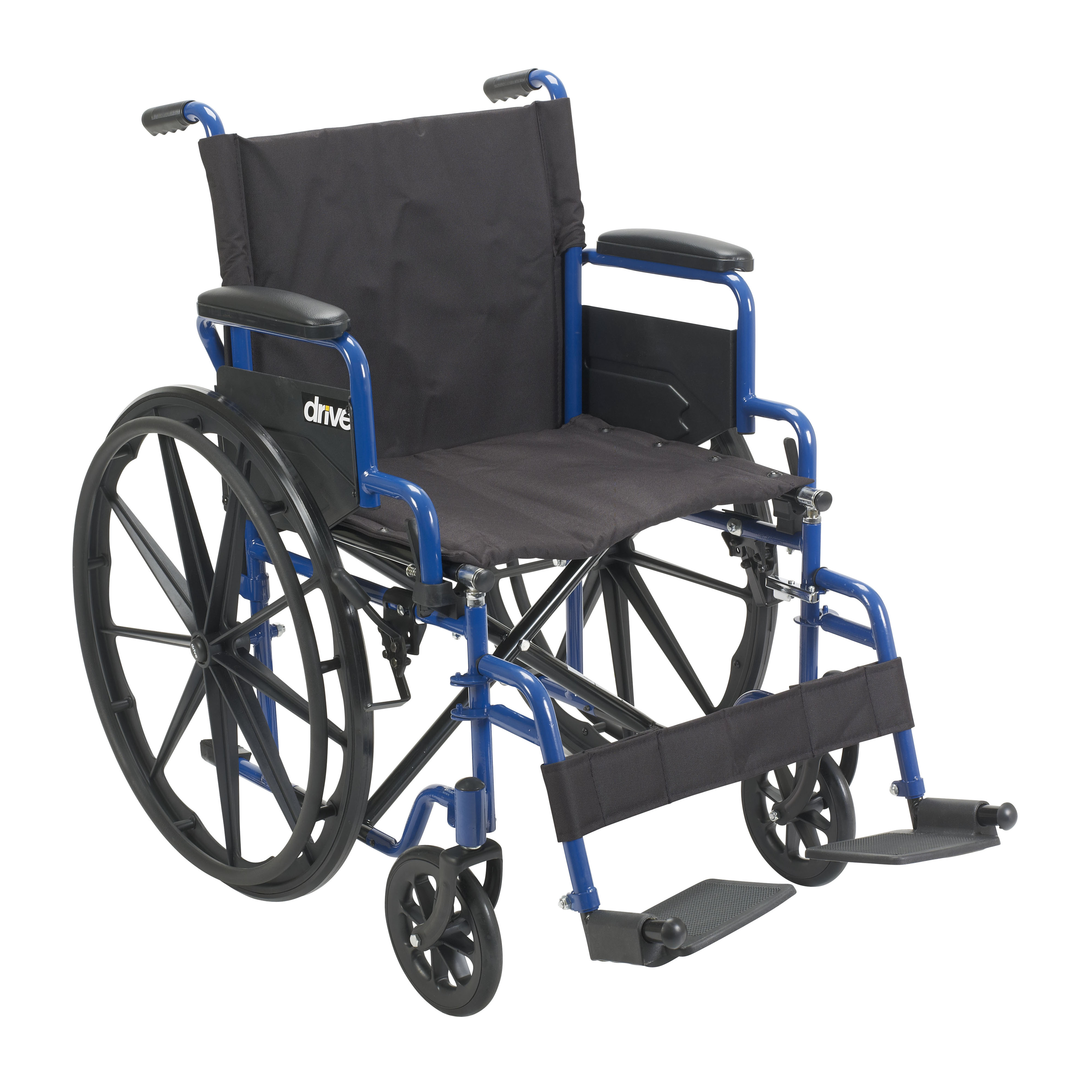 Drive Medical Cruiser III Light Weight Wheelchair with Flip Back