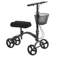 thumbnail image 1 of Drive Medical DV8 Aluminum Steerable Knee Walker Knee Scooter Crutch Alternative, 1 of 14