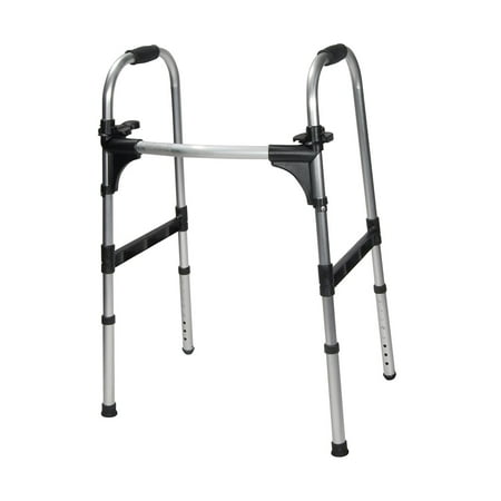Drive Medical Deluxe Push Palm Release Ultra Lightweight Folding Walker