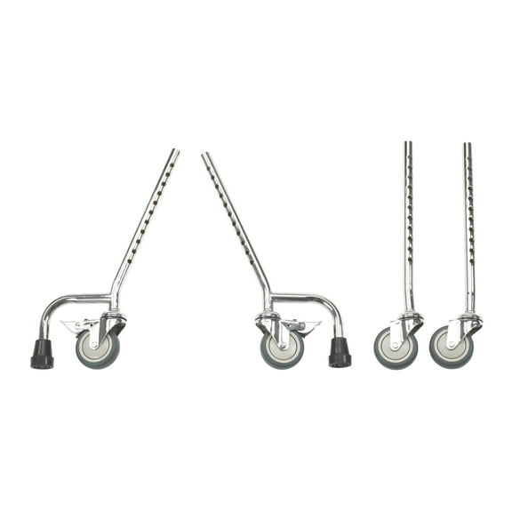 Drive Medical First Class School Chair Legs with Casters, Small, Pack of 4