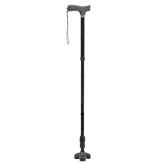 Drive Medical Flex N Go Adjustable Folding Cane with T Handle