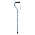 thumbnail image 1 of Drive Medical Foam Grip Offset Handle Walking Cane, Swirl, 1 of 5