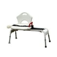 thumbnail image 1 of Drive Medical Folding Universal Sliding Transfer Bench RTL12075 White, 1 of 7