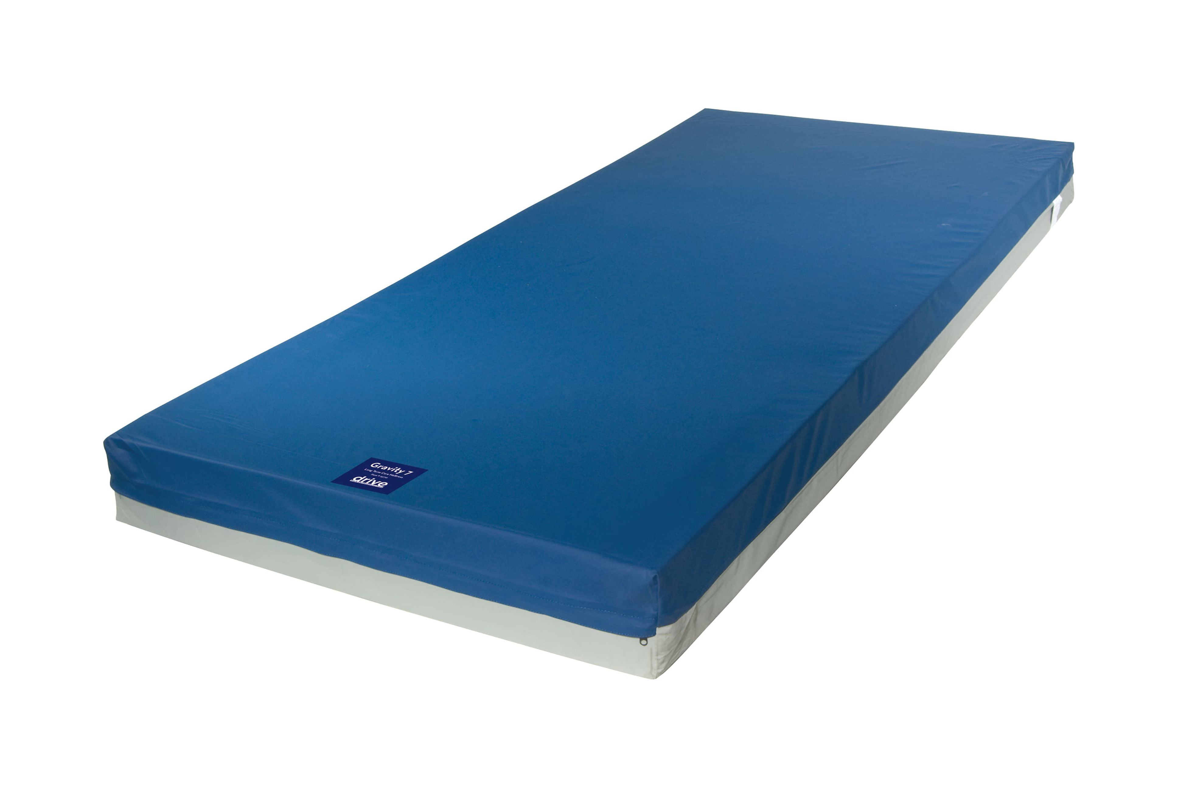 Drive Medical Gravity 7 Long Term Care Pressure Redistribution Mattress, No Cut Out, 84"