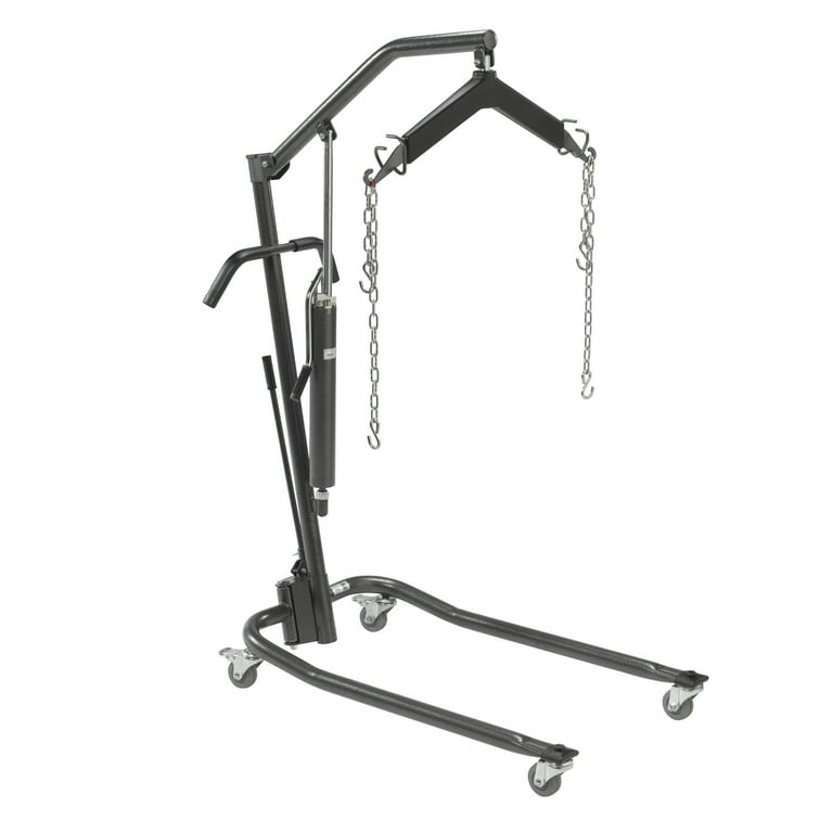 Hydraulic Powered Patient Lift - 4 point cradle - with 5 Hydraulic Powered Patient Lift - 4 point cradle - with 5