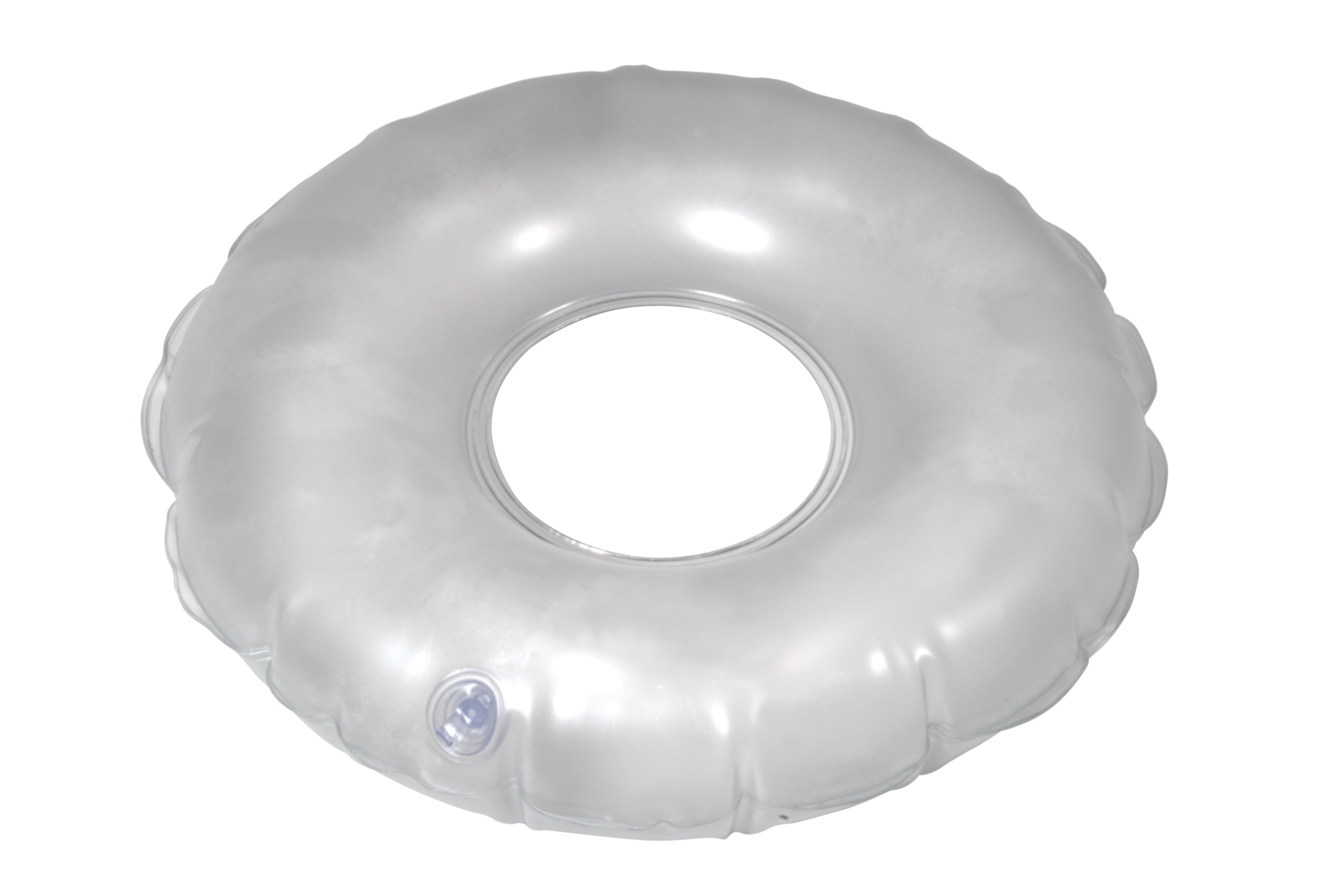 Dr. Frederick's Original Donut Cushion - 18 Inflatable Ring Cushion - Hemorrhoid Treatment, Bed Sores, Coccyx & Tailbone Pain, Child Birth