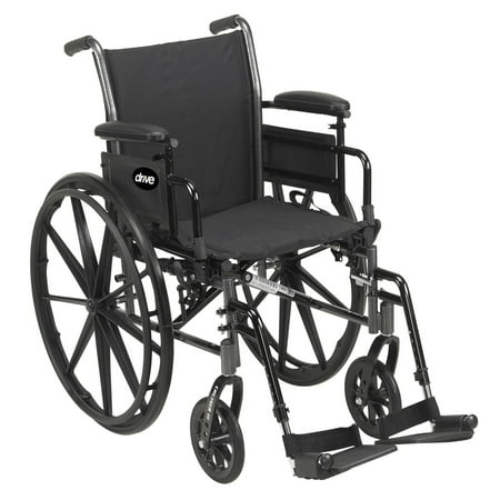 Drive Medical K316DDA-ELR Cruiser III Lightweight Manual Mobility Wheelchair