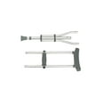 thumbnail image 1 of Drive Medical Knock Down Universal Aluminum Crutches, 1 Pair, 1 of 8