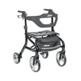 thumbnail image 1 of Drive Medical Nitro Sprint Rollator Rolling Walker, Black, 1 of 8
