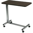 thumbnail interactive-video image 1 of Drive Medical Non Tilt Top Overbed Table, Chrome, 1 of 6
