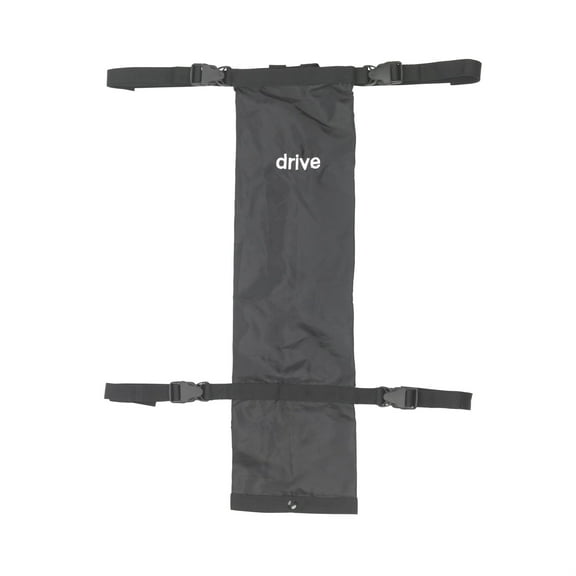 Drive Medical Oxygen Carry Bag Drive Black Nylon 4-3/4 X 7-1/2 X 26-1/2 Inch 1 ea