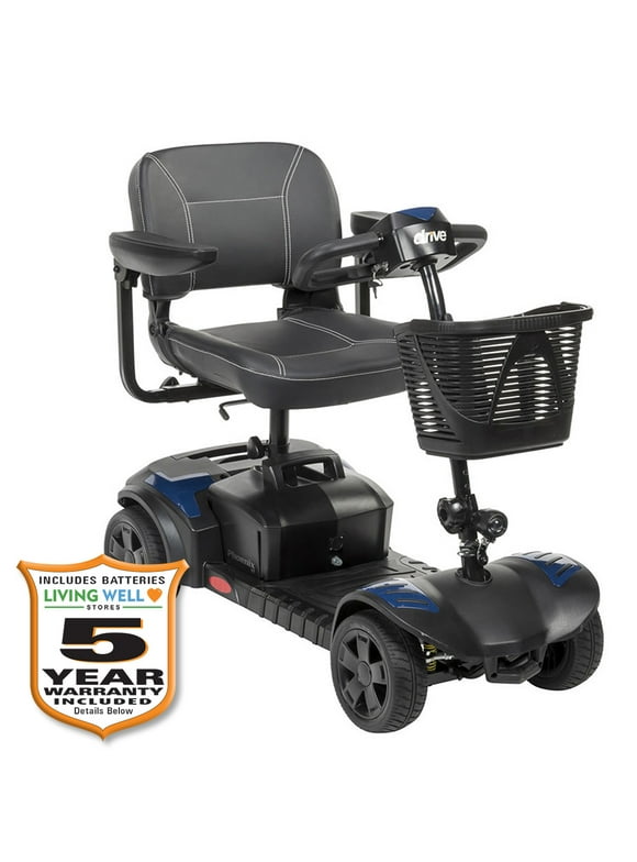 Drive Medical Phoenix LT4 HD 4 Wheel Scooter (18" Seat) Including 5 Year Extended Warranty