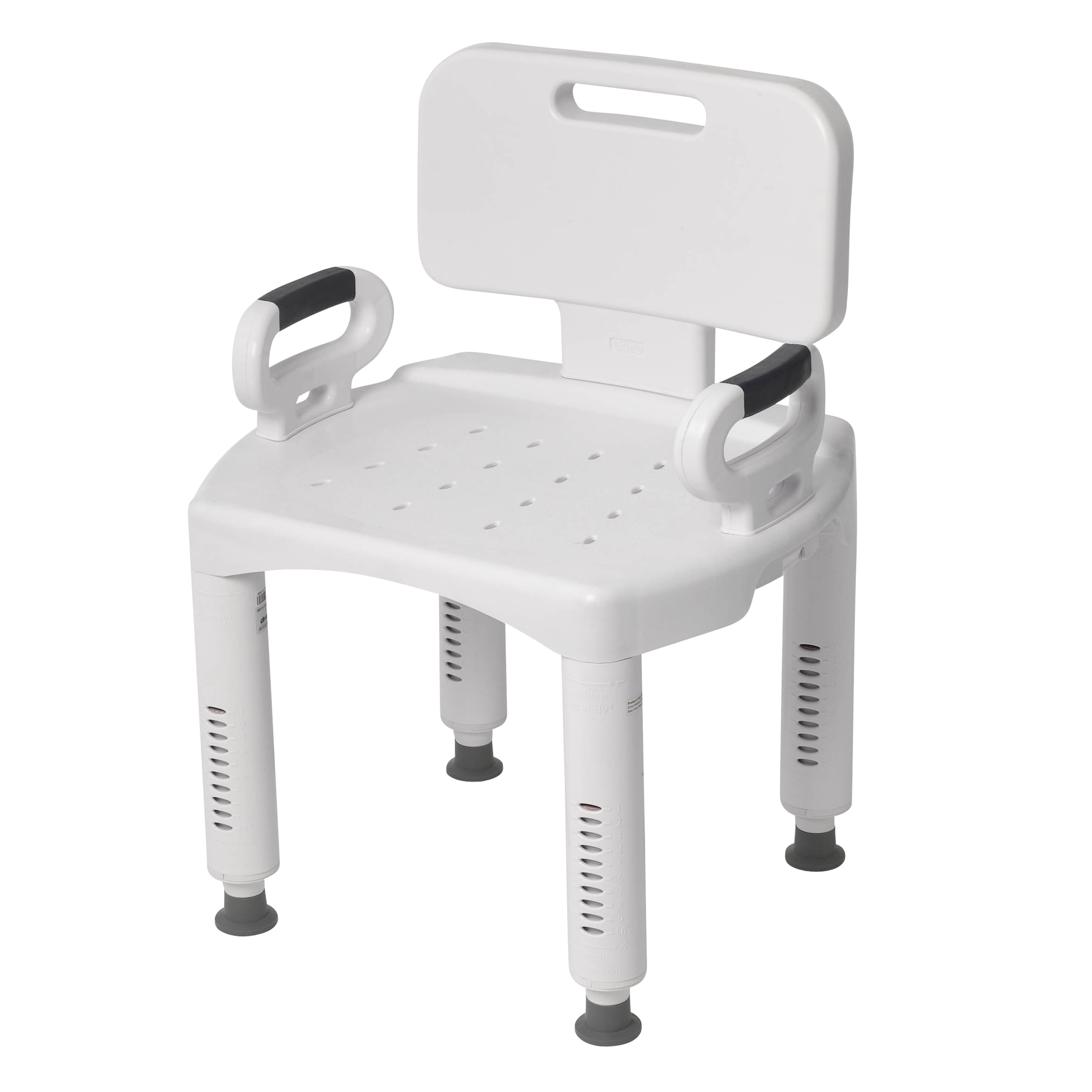 Drive Medical Premium Series Shower Chair with Back and Arms - image 1 of 7