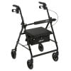Drive Medical Four Wheel Rollator Rolling Walker with Fold Up Removable ...