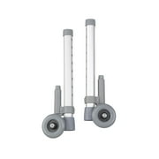 Drive Medical Rear Glide Walker Brakes with 3" Wheels, 1 Pair