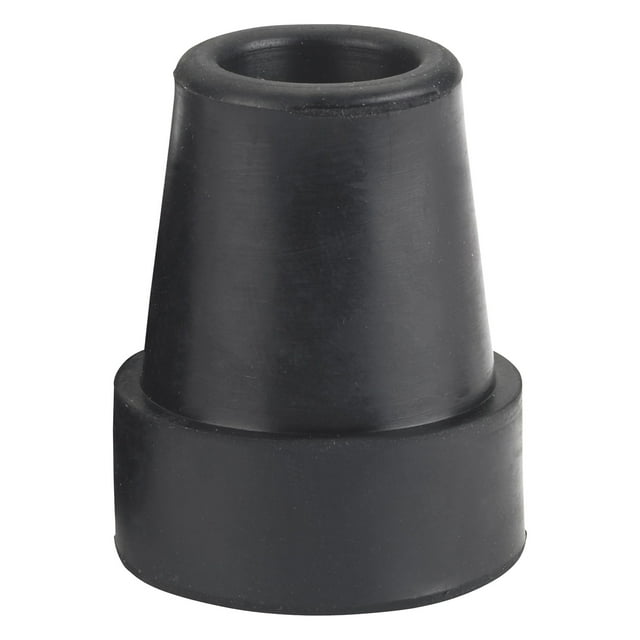 Drive Medical Replacement Cane Tip, 3/4" Diameter, Black