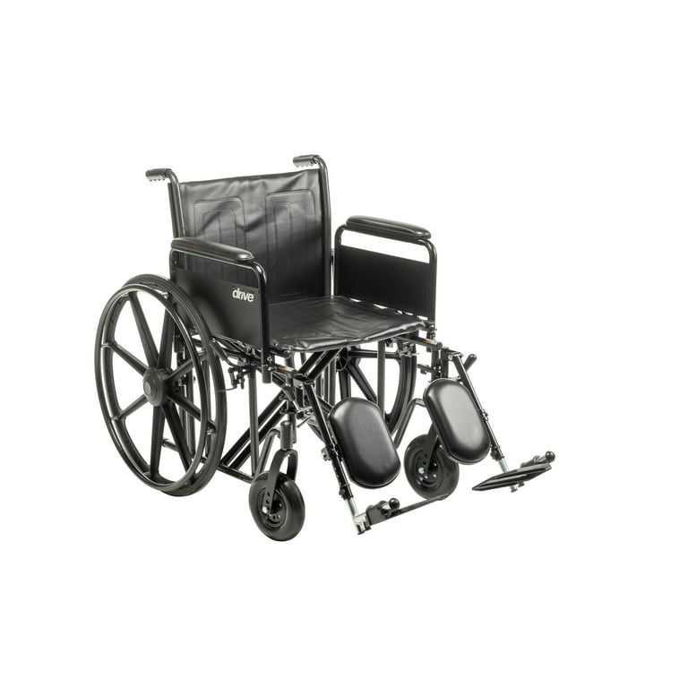 Sentra EC Heavy Duty Wheelchair, Detachable Full Arms, Elevating Leg Rests, 22 Sentra EC Heavy Duty Wheelchair, Detachable Full Arms, Elevating Leg Rests, 22