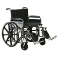 thumbnail image 1 of Drive Medical Sentra Extra Heavy Duty Wheelchair, Detachable Full Arms, Elevating Leg Rests, 20" Seat, 1 of 2