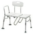thumbnail image 1 of Drive Medical Splash Defense Transfer Bench with Curtain Guard Protection, 1 of 7