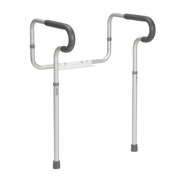 Drive Medical Toilet Safety Frame with Padded Armrests