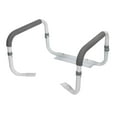 thumbnail image 1 of Drive Medical Toilet Safety Rail, Tool-Free, 1 of 9