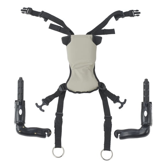 Drive Medical Trekker Gait Trainer Hip Positioner and Pad, Large