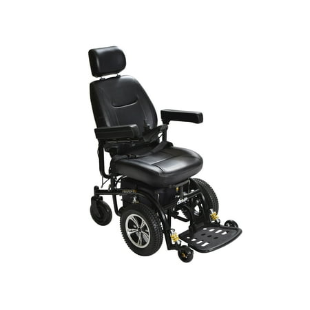 Drive Medical Trident Front Wheel Drive Power Wheelchair, 18" Seat