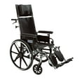 thumbnail image 1 of Drive Medical Viper Plus GT Full Reclining Wheelchair, Detachable Desk Arms, 20" Seat, 1 of 11
