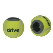 Drive Medical Walker Rear Tennis Ball Glides with Additional Glide Pads, 1 Pair