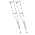 thumbnail image 1 of Drive Medical Walking Crutches with Underarm Pad and Handgrip, Adult, 1 Pair, 1 of 2