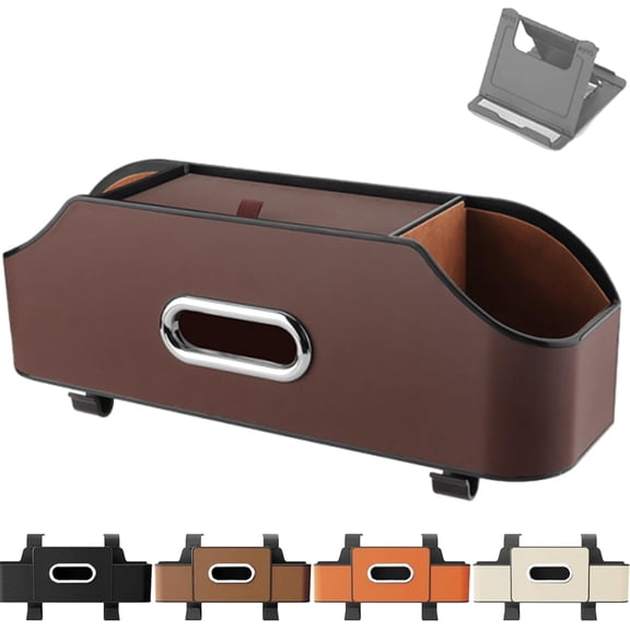 Drive Neat Organizers, Multifunctional Car Seat Back Storage Organizer with Cup Holder, Multi-Functional Carseat Organizer for Travel, Road Trip