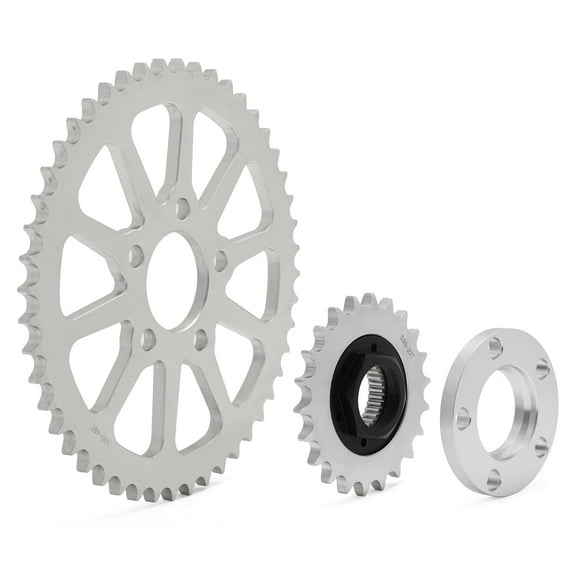 Drive Rear Front Sprocket Conversion Kit for Harley Sportster 883 1200 XL XLH 2000-up
