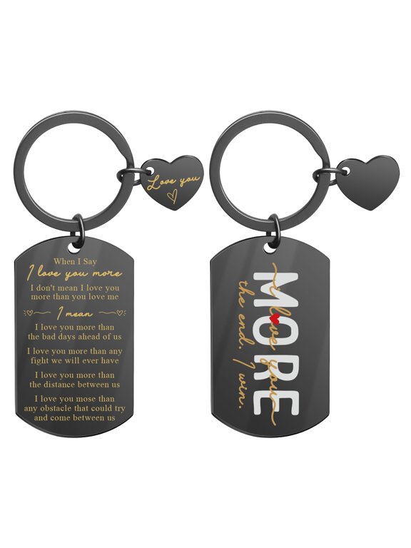Drive Safe I Love You Keychain Birthday Gift for Him Her Romantic Valentines Day Gifts Ideas