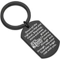 thumbnail image 1 of Drive Safe Keychain Car Owner Gift May Your Guardian Angel Ride With You Car Lover Gift, 1 of 10