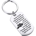 thumbnail image 1 of Drive Safe Keychain Car Owner Gift May Your Guardian Angel Ride With You Car Lover Gift, 1 of 11