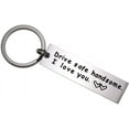 thumbnail image 1 of Drive Safe Keychain - I Love You Trucker Husband Gift for Valentine's Day, 1 of 4