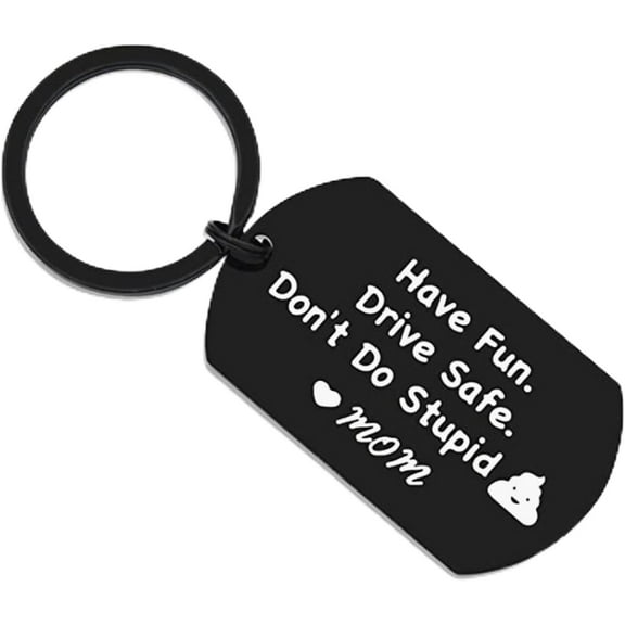 Drive Safe Keychain for Boyfriend Husband,Drive Safe Handsome I Need You Here With Me Keyring Birthday Gifts for Him Her