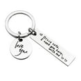 thumbnail image 1 of Drive Safe Keyring, I Love You Drive Safe Pendant, Drive Safe Key #Ring#, for Boyfriend Father Mother Birthday Keychain, Perfect Passed Driving Test Gift for Boyfriend or Husband W6X7, 1 of 8
