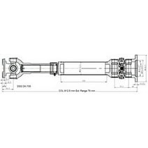 Drive Shaft Assembly Front Automatic Transmission