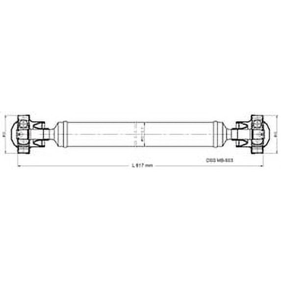 Drive Shaft Assembly Front