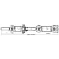 thumbnail image 1 of Drive Shaft Assembly Rear, 1 of 2